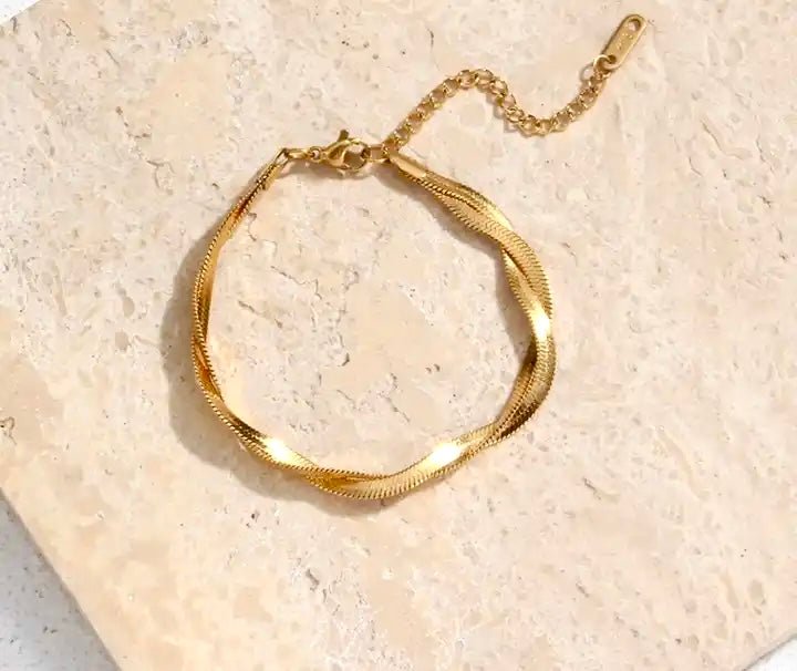 Ember Bracelet 18k Gold Anti Tarnish - SASSYNESS