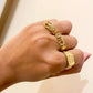 Rich bitch ring set of 3